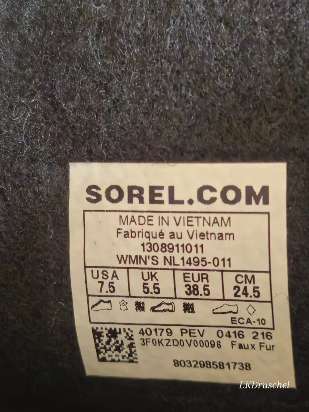 Sorel Winter Carnival Waterproof Snow Boots Black Women's 7.5